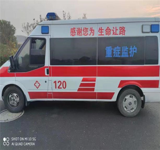 郏县救护车出租服务案例3